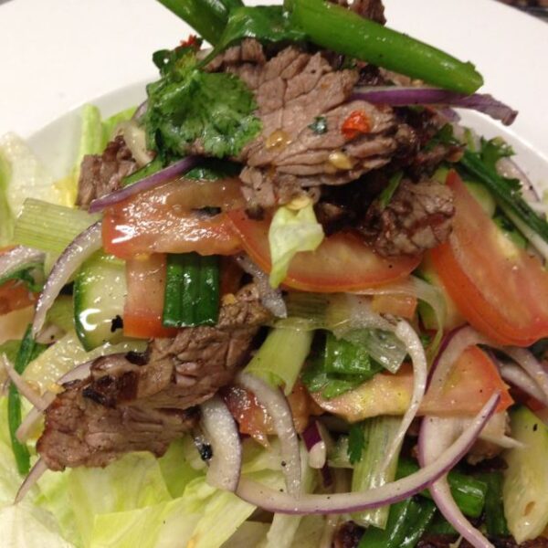 11 Yum Nuer (Thai Beef Salad) Thai Chili Cuisine